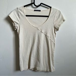 brandy cream crossover top
